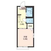 コーポジュンの間取り画像