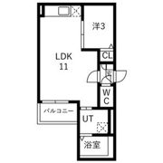 Jack sunakuchiⅡの間取り画像