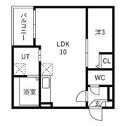 Jack horenⅡの間取り画像