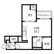 Jack horenⅡの間取り画像