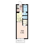 コートヴィレッジ原木中山の間取り画像