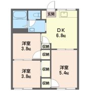 ハイネス川寿の間取り画像
