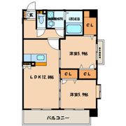 CREST FINE VIEWの間取り画像
