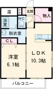 ベリエⅢの間取り画像