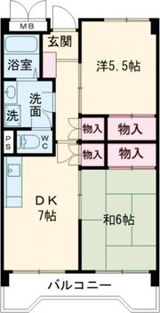 ヴェルメゾンの間取り画像