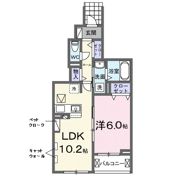ラヴィアンローズの間取り画像