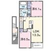 パラディ 久山弐番館の間取り画像
