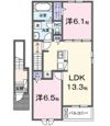 パラディ 久山参番館の間取り画像