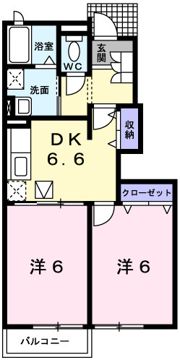 トゥルーブルー赤穂の間取り画像