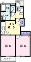 トゥルーブルー赤穂の間取り画像