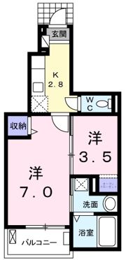 ラ ナチュールの間取り画像