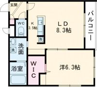 bills 棗の間取り画像