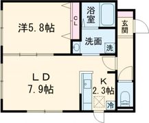 PRESCELTO千歳の間取り画像