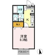 プリマベーラ Bの間取り画像