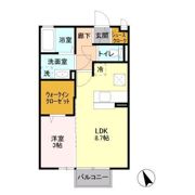 ベイシーの間取り画像