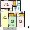 コーポシャトル A棟の間取り画像