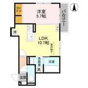 ベルデ北山の間取り画像