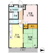 リーベン上成の間取り画像