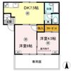 プレジール貝吹の間取り画像