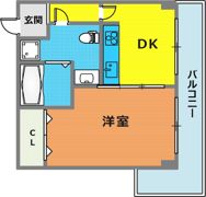 山手ダイヤハイツB棟の間取り画像