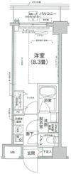 アイルグランデ川崎の間取り画像