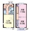 Bonheur Branche A棟の間取り画像