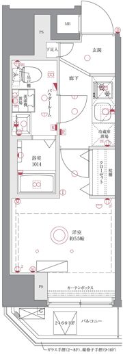 AZEST川崎大師Ⅲの間取り画像