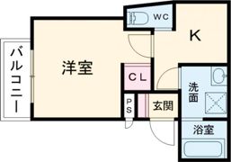 カーサフォルトゥナート羽曳野Ⅰの間取り画像