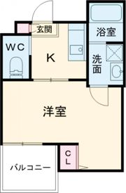 カーサフォルトゥナート羽曳野Ⅰの間取り画像