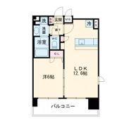 プレサンス梅田北ザ・ライブの間取り画像