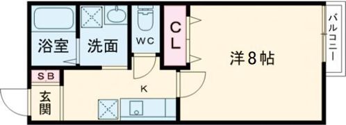 レフレール三雲の間取り画像
