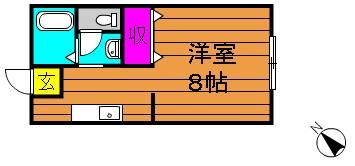 ジョイ福田 A棟の間取り画像