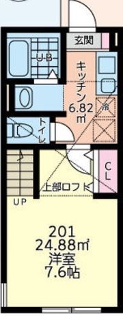 IDEAUS橋本壱番館の間取り画像