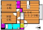 サンビレッジチェリオ Aの間取り画像