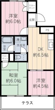 泉ハイツの間取り画像