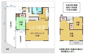 妻沼南団地貸家の間取り画像