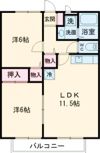 キャピタル大刀洗の間取り画像