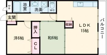 第1永和レジデンスの間取り画像
