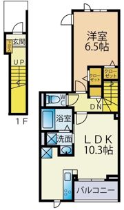 ラメゾン385の間取り画像
