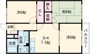 フィルコート東羽倉崎Cの間取り画像