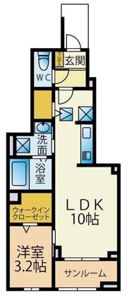 ラメゾン385の間取り画像