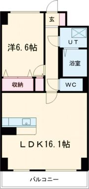 S-FORT宇都宮南大通りの間取り画像