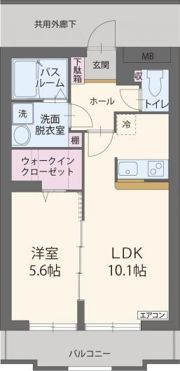 サンフィールド イーストの間取り画像