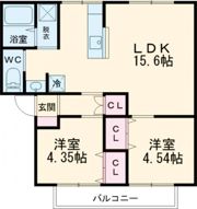 サンヒルズYAMANOの間取り画像