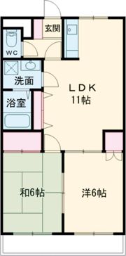 クオリティーハイムの間取り画像