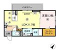 amレジデンス出雲の間取り画像