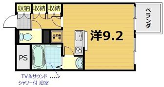 第47長栄フォルム御幸町の間取り画像