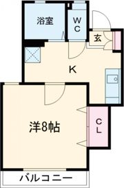 ソワサント上の丸の間取り画像