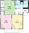 メルベーユ小倉Dの間取り画像