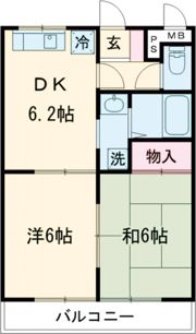 アルカディア ハイツの間取り画像